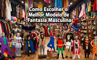 Banner fantasia masculina