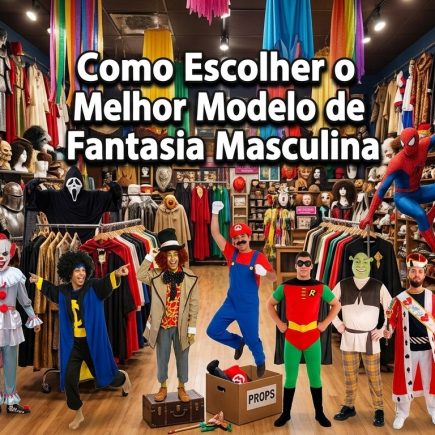Banner fantasia masculina