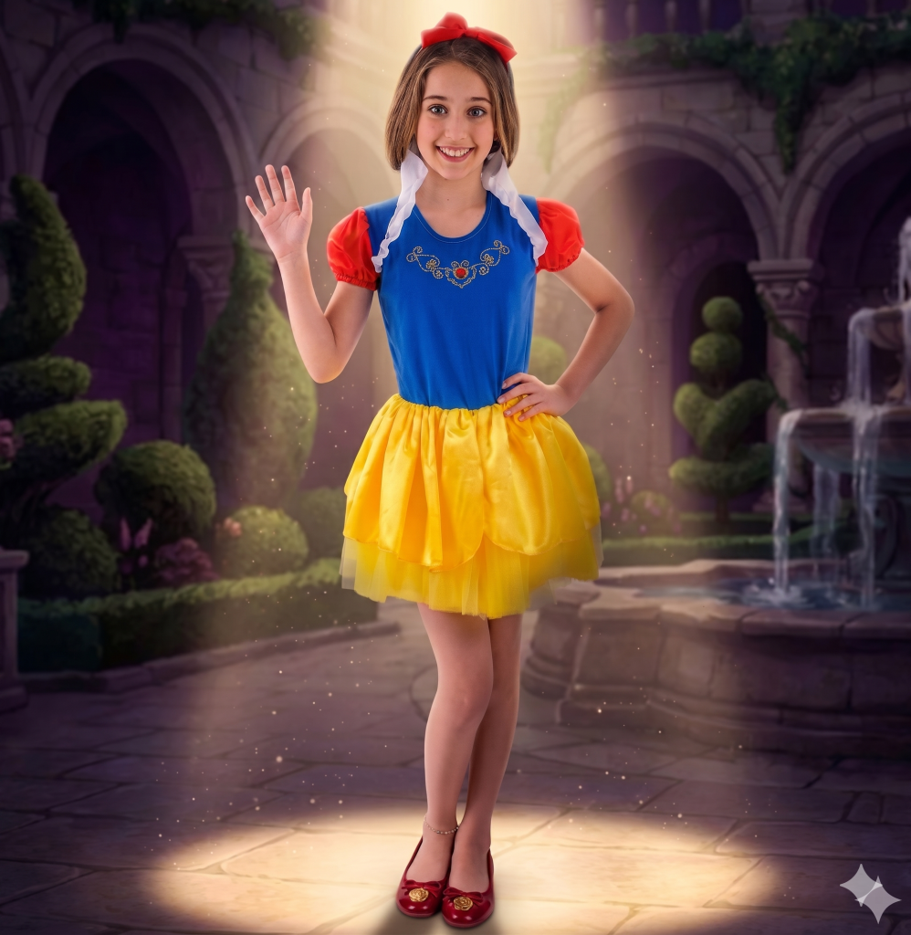 fantasia branca de neve 